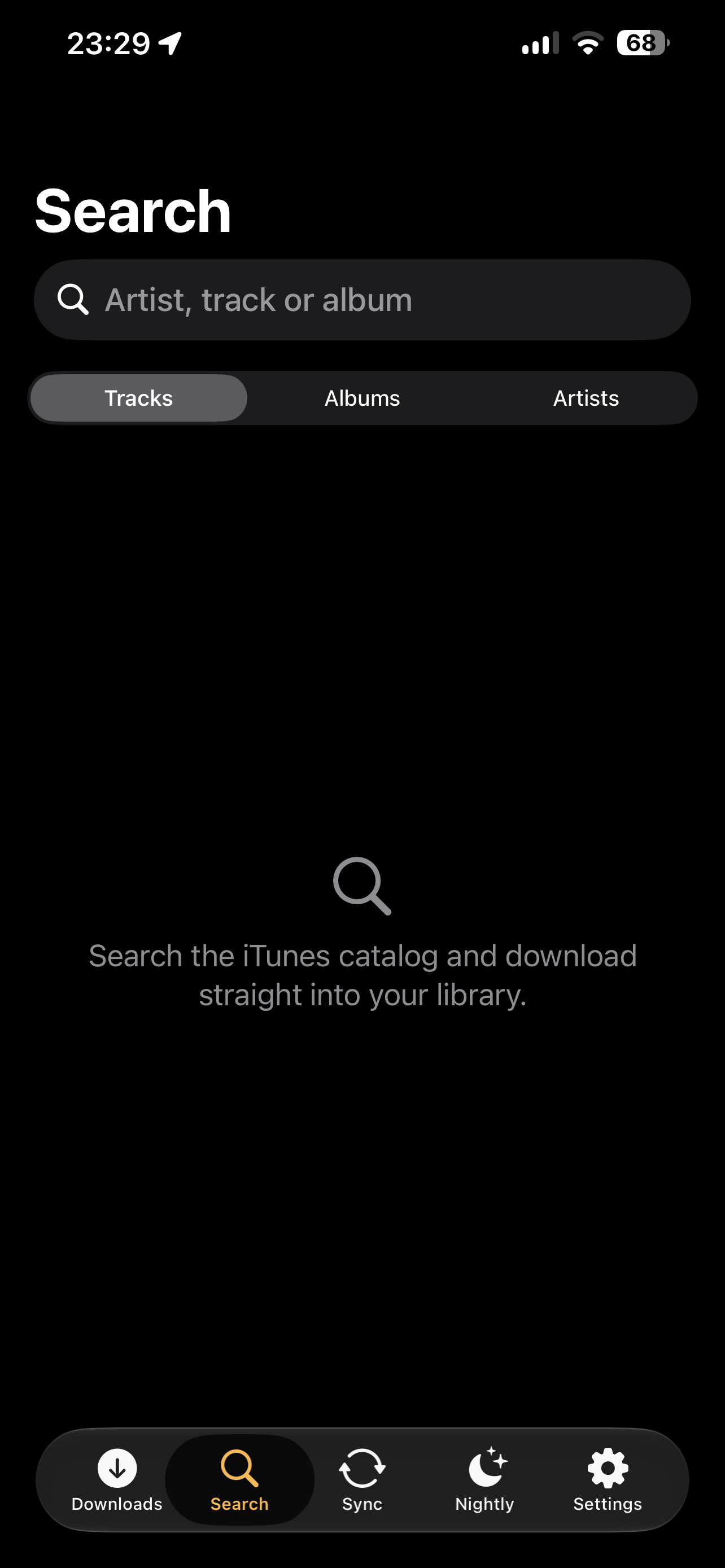Searching the iTunes catalog